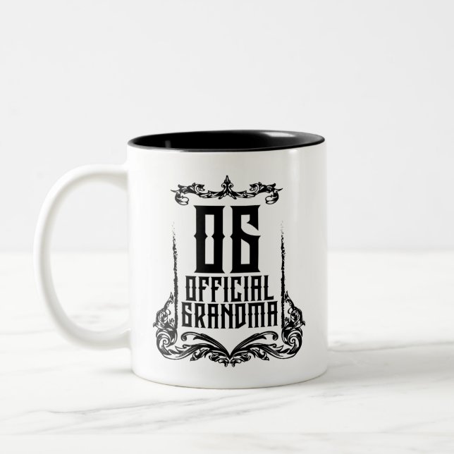 Tasse 2 Couleurs Grand-mère officiel (Gauche)