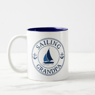 Tasse 2 Couleurs Grand-père de voile Année de création