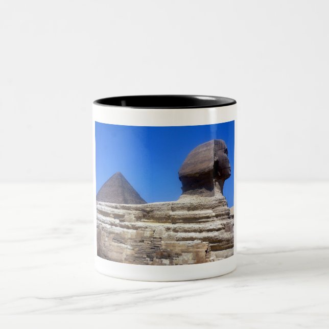 Tasse 2 Couleurs grand sphinx (Centre)