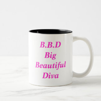 Tasse 2 Couleurs Grande belle diva de B.B.D