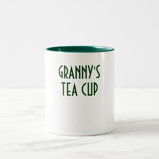 TASSE 2 COULEURS GRANNY'S, THÉ CUP (Centre)