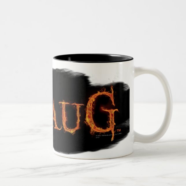 Tasse 2 Couleurs Graphique de nom SMAUG™ (Droit)