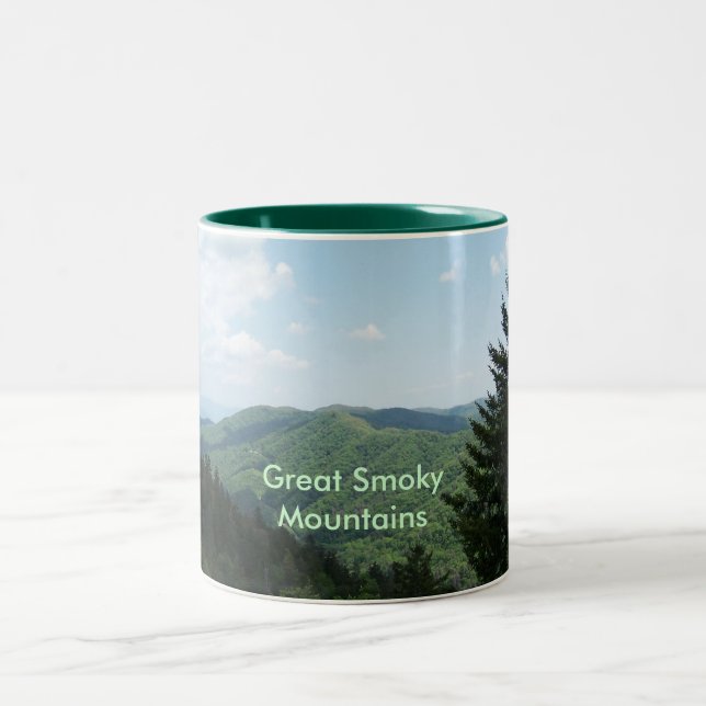 Tasse 2 Couleurs Great Smoky Mountains (Centre)