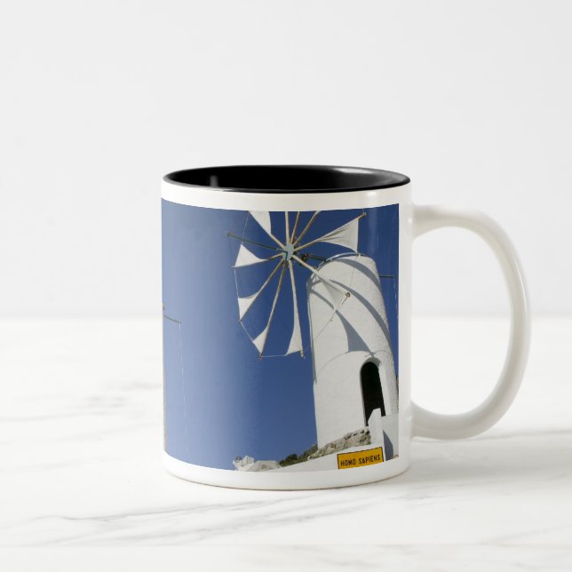 Tasse 2 Couleurs GRÈCE, CRÈTE, province d'Iraklio, Ano Kera : (Droit)