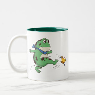 Tasse 2 Couleurs Grenouille de Portland en protestation contre ICE 