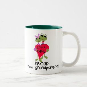 Tasse 2 Couleurs Grenouille grand-parent de chemises et cadeaux pou