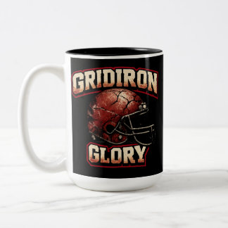 Tasse 2 Couleurs Gridiron Glory Football