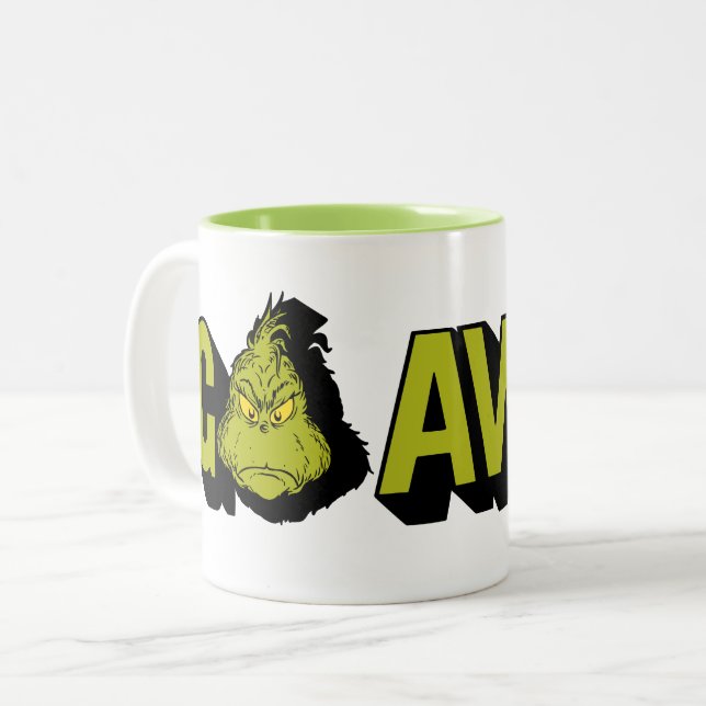 Tasse 2 Couleurs Grille | Allez-y (Devant gauche)