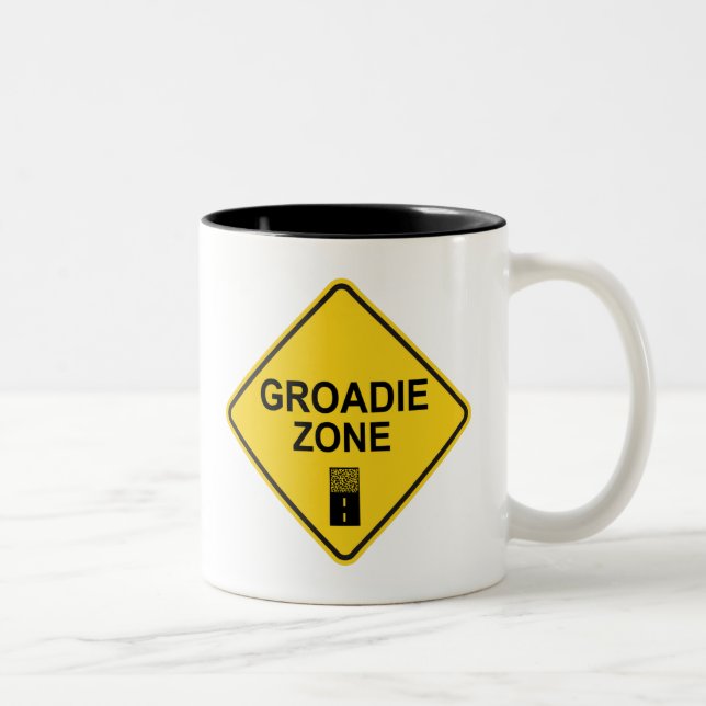 Tasse 2 Couleurs Groadie Zone Gravel Cycling (Droit)
