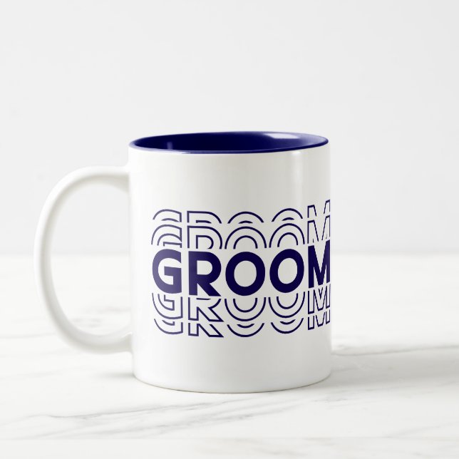 Tasse 2 Couleurs Groom  (Gauche)
