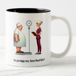 Tasse 2 Couleurs Gros choc pour un grand patient