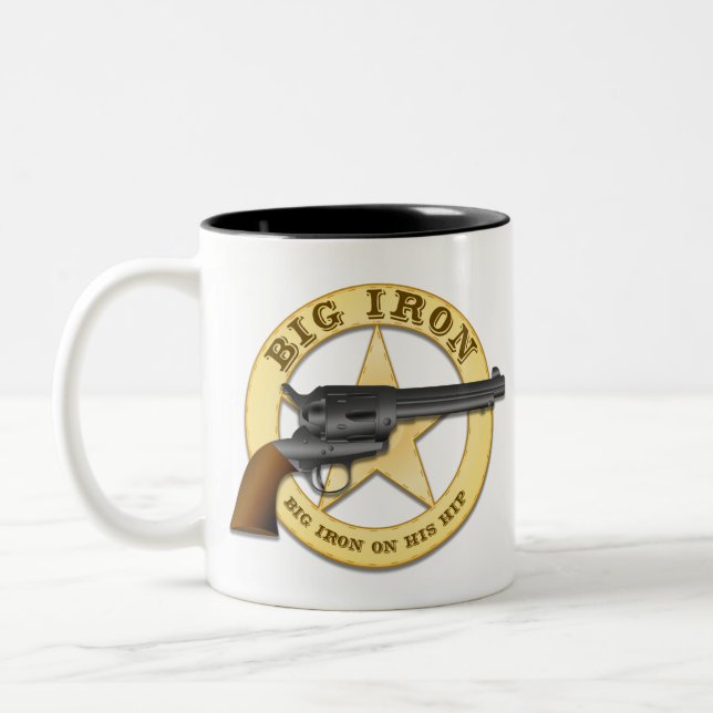 Tasse 2 Couleurs Gros fer (Gauche)