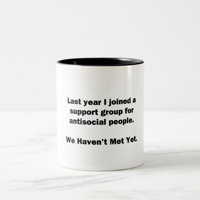 Tasse 2 Couleurs Groupe antisocial (Centre)