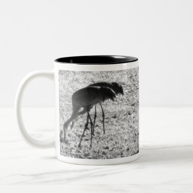 Tasse 2 Couleurs Grues Sand Hill (Gauche)