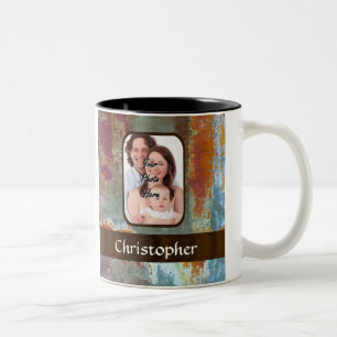 Tasse 2 Couleurs Grunge urbain moderne