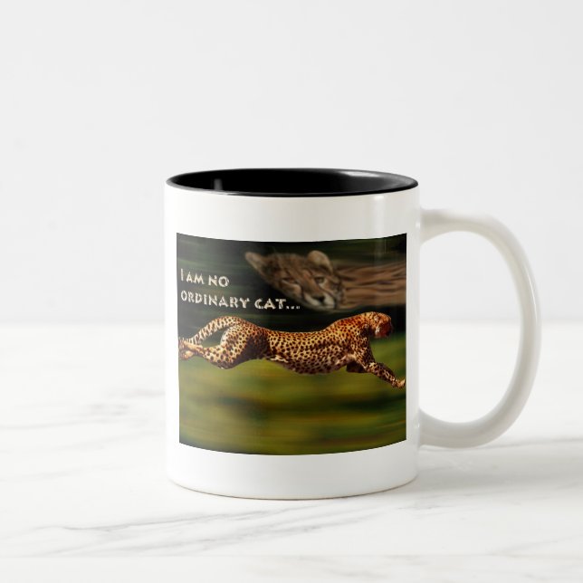 Tasse 2 Couleurs Guépard (Droit)