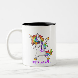 Tasse 2 Couleurs Guerrier de COLITE ULCÉREUSE incassable