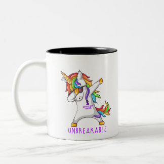 Tasse 2 Couleurs Guerrier de COLITE ULCÉREUSE incassable