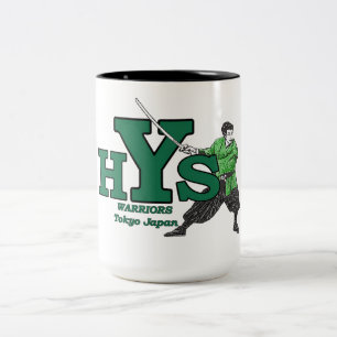 Tasse 2 Couleurs Guerriers de Yamato HS Japon