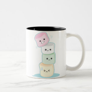 Tasse 2 Couleurs Guimauves empilées