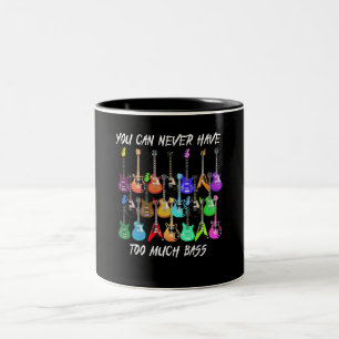 Tasse 2 Couleurs Guitare Lover  Vous Ne Pouvez Jamais Être Obligé