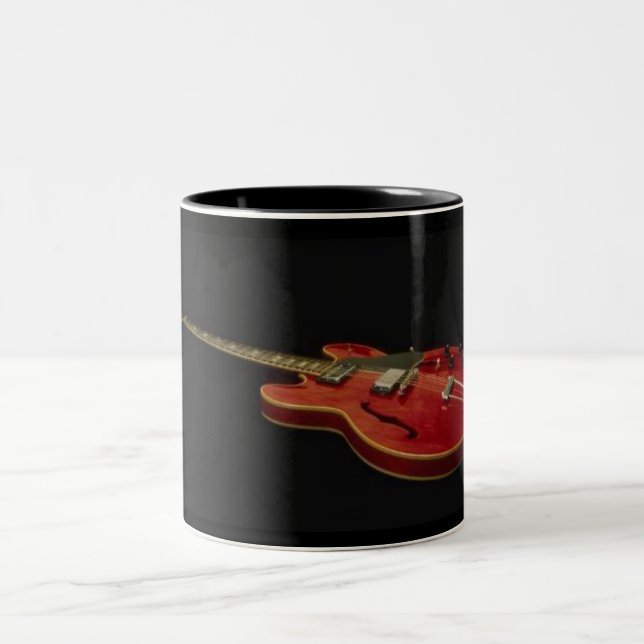 Tasse 2 Couleurs Guitare -Mug- (Centre)