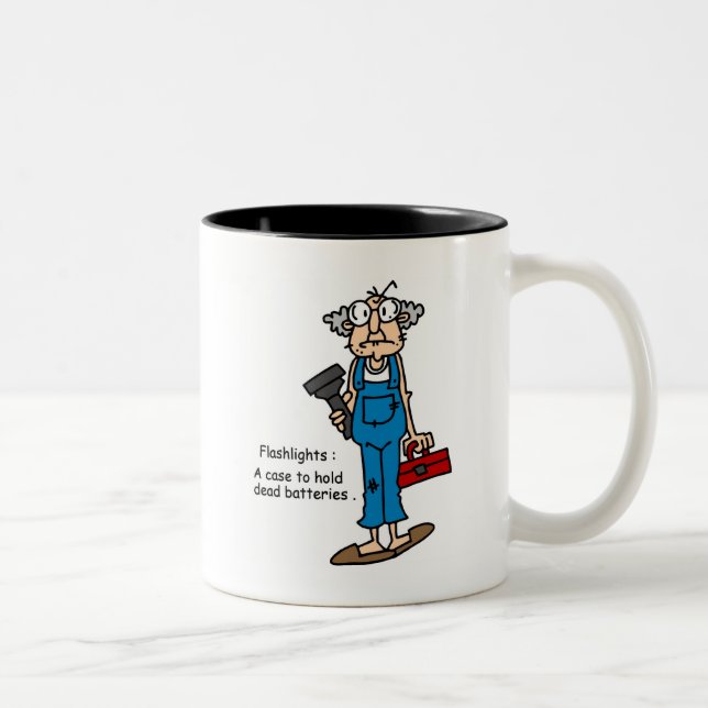 Tasse 2 Couleurs Gus on Flashlights Tshirts et cadeaux (Droit)