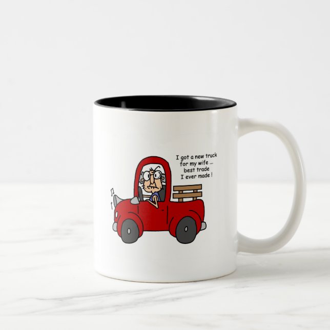 Tasse 2 Couleurs Gus on New Truck Tshirts and Gifts (Droit)