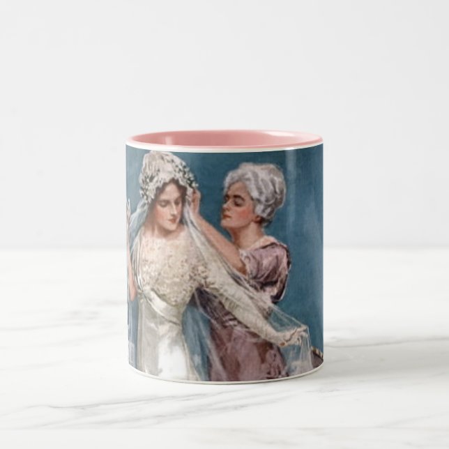 Tasse 2 Couleurs Habiller la mariée (Centre)