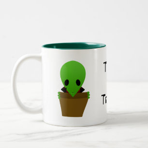 Tasse 2 Couleurs Halloween Alien Vampire