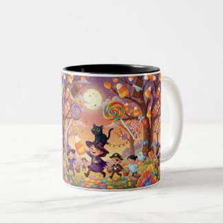 Tasse 2 Couleurs Halloween Candyland Parade