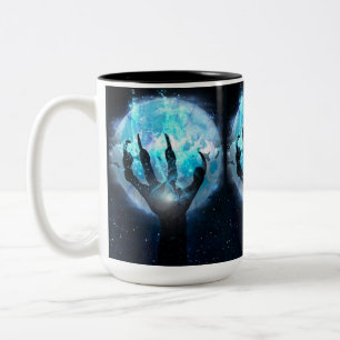 Tasse 2 Couleurs Halloween de la transformation des Pleines lunes