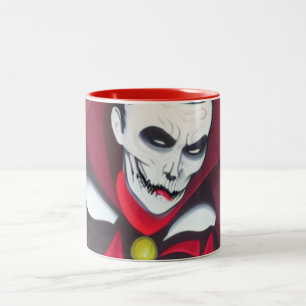 Tasse 2 Couleurs Halloween Dracula