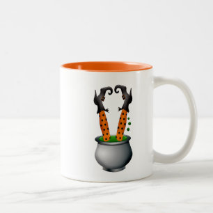 Tasse 2 Couleurs Halloween gothique drôle sorcière