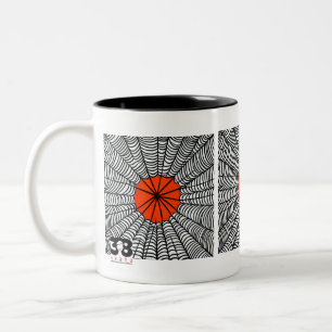 Tasse 2 Couleurs Halloween Spider Web