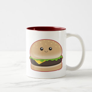 Tasse 2 Couleurs Hamburger