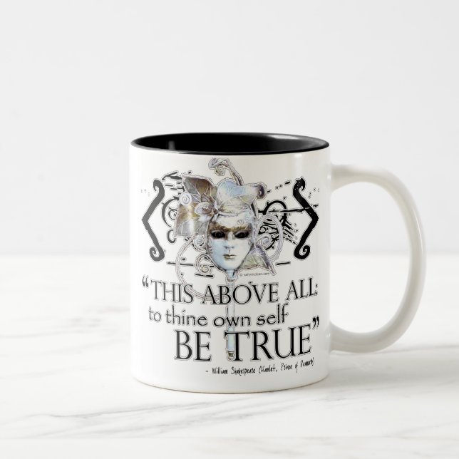 Tasse 2 Couleurs Hamlet "… posséder l'individu soit… "citation (Droit)