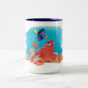 Tasse 2 Couleurs Hank, Dory et Nemo