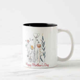 Tasse 2 Couleurs Happy Mother's Day
