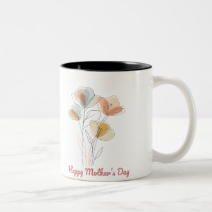 Tasse 2 Couleurs Happy Mother's Day
