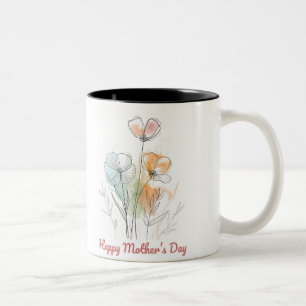 Tasse 2 Couleurs Happy Mother's Day