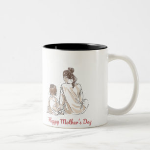 Tasse 2 Couleurs Happy Mother's Day