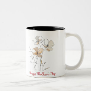 Tasse 2 Couleurs Happy Mother's Day