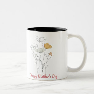 Tasse 2 Couleurs Happy Mother's Day
