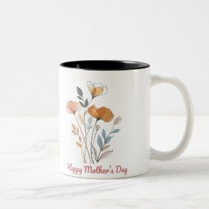 Tasse 2 Couleurs Happy Mother's Day