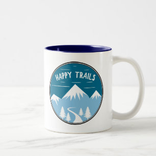 Tasse 2 Couleurs Happy Trails Randonnée