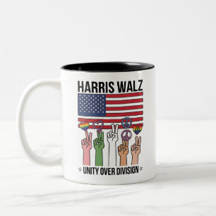 Tasse 2 Couleurs Harris Waltz 2024 Unité sur division