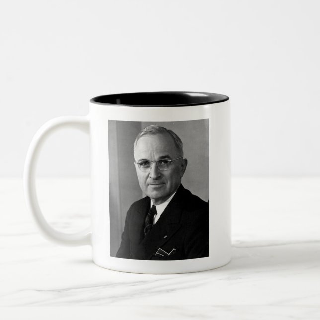 Tasse 2 Couleurs Harry S. Truman 33e président (Gauche)
