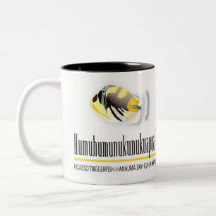 Tasse 2 Couleurs Hawaï assouvissent des poissons -