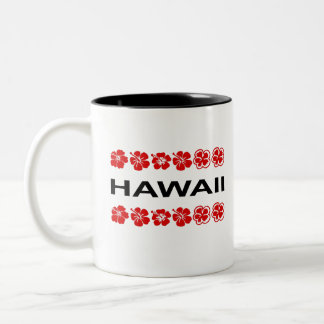 Tasse 2 Couleurs Hawaii Aloha Flower Bands couleur claire